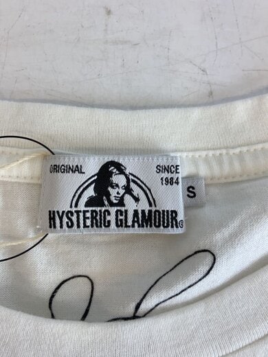 商品画像：Tシャツ/S/コットン/WHT/プリント/02182CT41 3