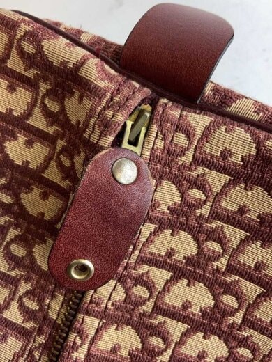 商品画像：ボストンバッグ/キャンバス/RED/総柄 7