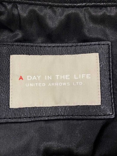 商品画像：シングルライダースジャケット/M/山羊革/BLK/6225-699-0424 3