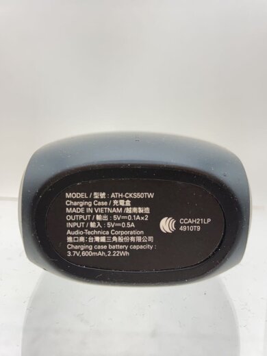 商品画像：イヤホン・ヘッドホン SOLID BASS ATH-CKS50TW BK 6