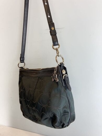 商品画像：ショルダーバッグ_シグネチャー/キャンバス/BLK 2