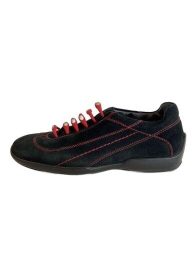 商品画像：ローカットスニーカー/US6.5/BLK/スウェード 1