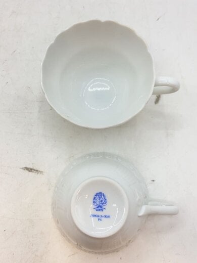 商品画像：カップ&ソーサー/2点セット/WHT/3002-2-00 6