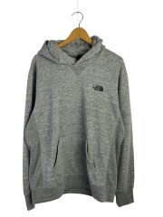 BACK SQUARE LOGO HOODIE/XXL/コットン/GRY