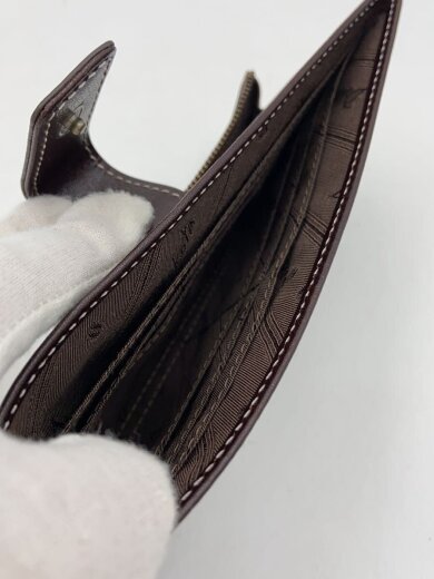 商品画像：財布/レザー/BRW/メンズ/030580 5