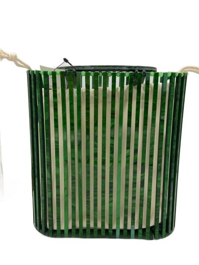 商品画像：カゴバッグ/--/GRN 1