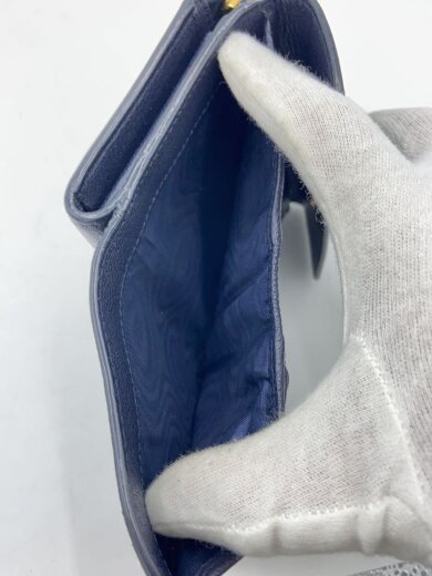 商品画像：財布/--/NVY/無地/レディース 6