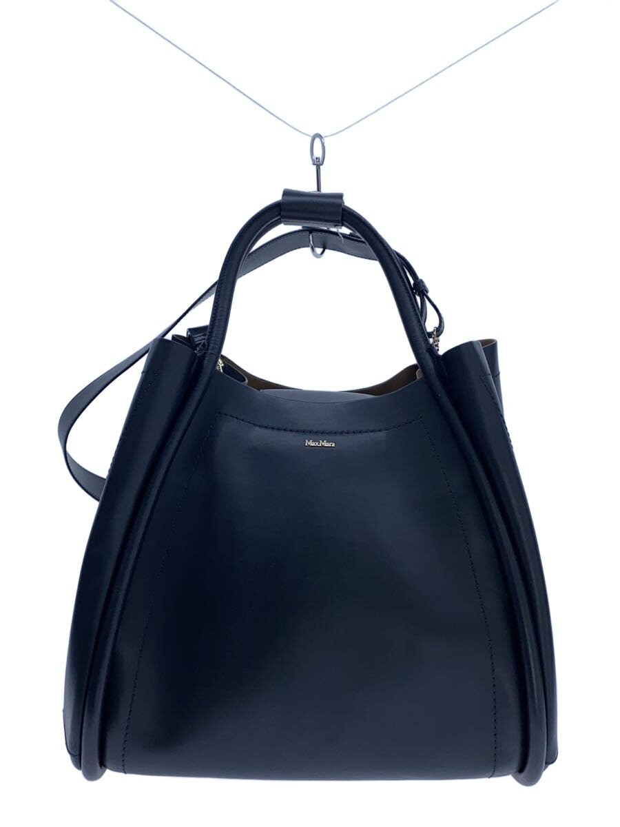 MAX MARA / ショルダーバッグ/牛革/BLK/14-51-60442