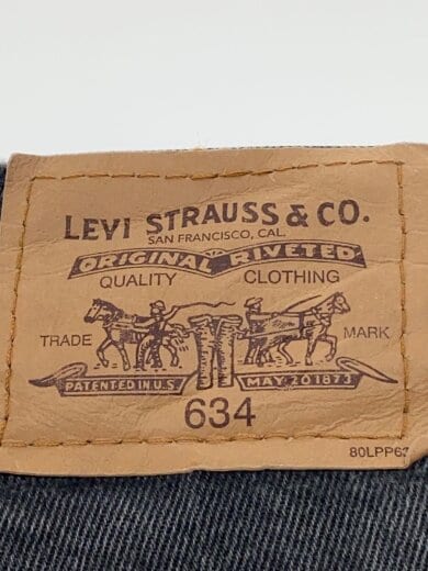 商品画像：90s/MADE in CANADA/34/デニム/BLK/50634 4