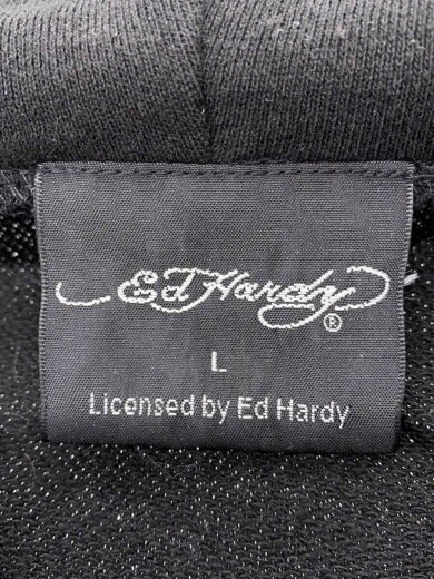 商品画像：ジップパーカー/L/コットン/BLK/42251502 3