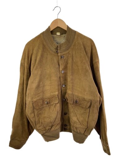商品画像：レザージャケット・ブルゾン/52/スウェード/BRW 1