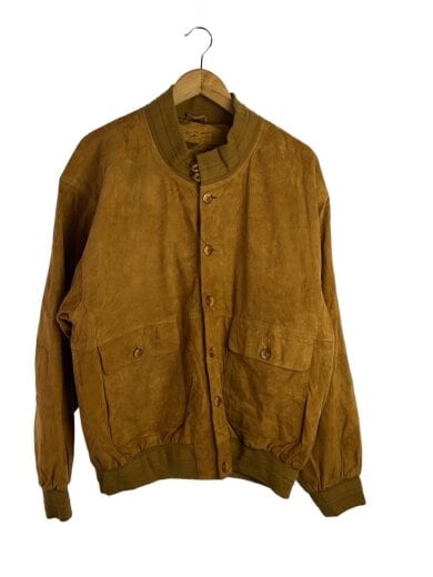 商品画像：レザージャケット・ブルゾン/54/スウェード/BRW 1