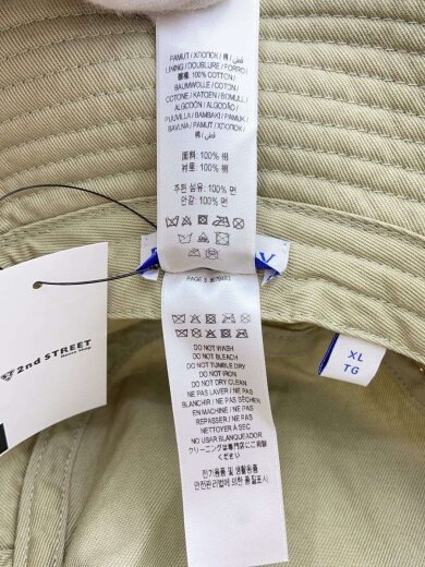 商品画像：バケットハット/XL/コットン/BEG/メンズ/8079493 6