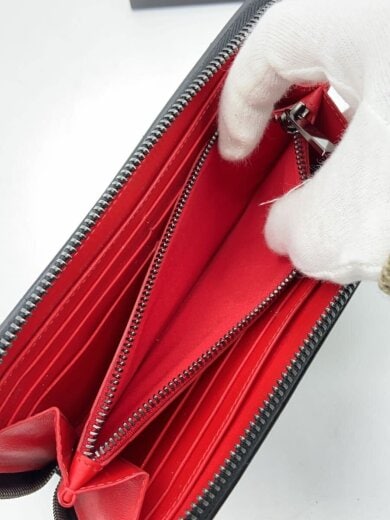 商品画像：長財布/レザー/BLK/メンズ/1165065 5