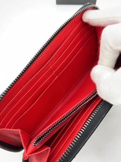 商品画像：長財布/レザー/BLK/メンズ/1165065 6