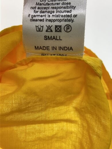 商品画像：半袖ブラウス/S/コットン/YLW/32-01-82 5