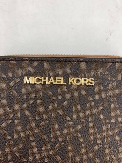 商品画像：2つ折り財布/PVC/BRW/総柄/レディース 3