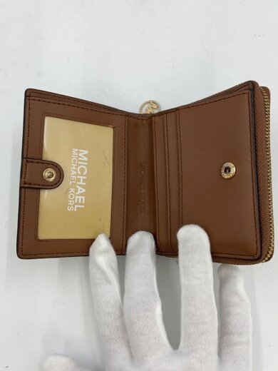 商品画像：2つ折り財布/PVC/BRW/総柄/レディース 4