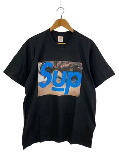 商品画像：×UNDERCOVER/23SS/FACE TEE/L/コットン/BLK 1