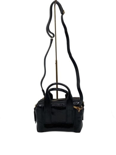 商品画像：ハンドバッグ/レザー/BLK/無地 1