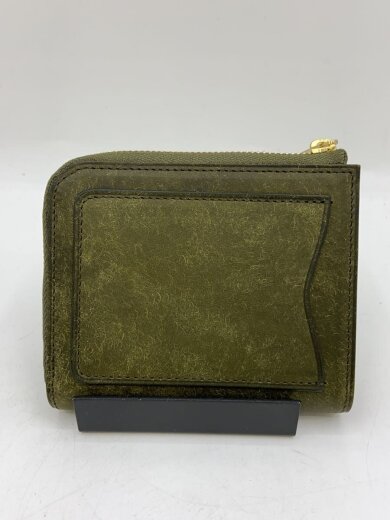 商品画像：2つ折り財布/レザー/KHK/メンズ 2