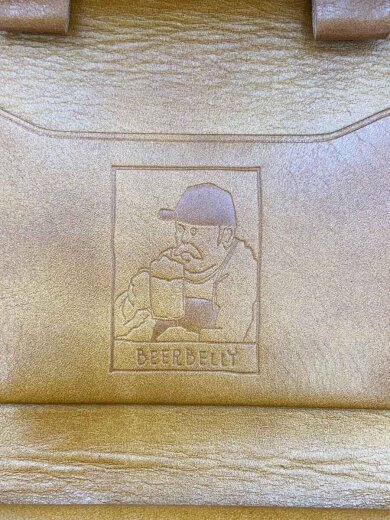 商品画像：3つ折り財布/レザー/GRN/無地/メンズ 3