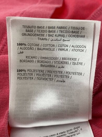 商品画像：Tシャツ/S/コットン/PNK/C-SCOM-19-19029 5