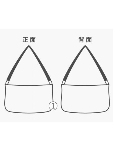 商品画像：ショルダーバッグ/--/BLK/無地/938503// 8