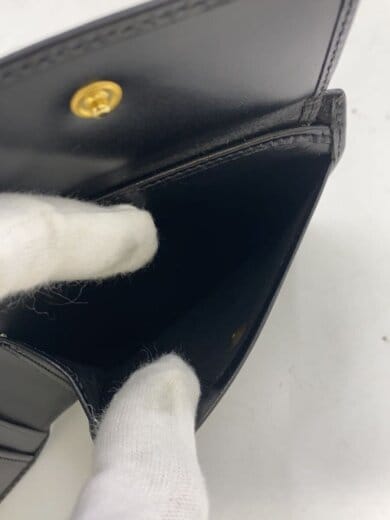 商品画像：2つ折り財布/PVC/BLK/メンズ 5