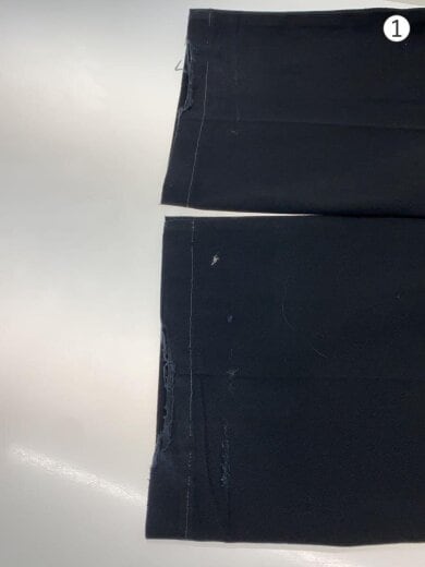 商品画像：90s/USA製/TALONジップ/タバコ臭有/ボトム/--/コットン/BLK/無地// 6