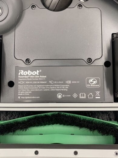 商品画像：掃除機 ルンバ Mini Slim +SlimCharge 充電スタンド F115060 [黒] 6