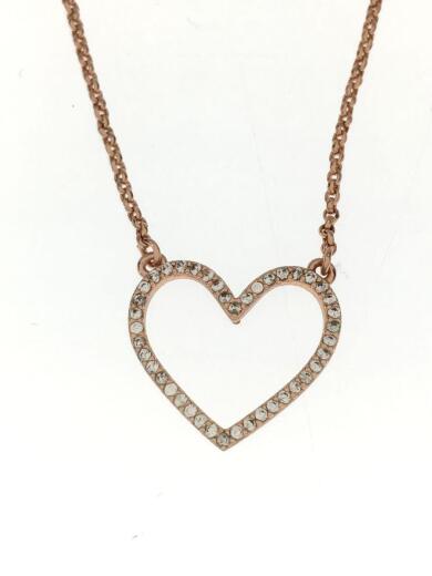 ネックレス/ハート型/カラーストーン/ゴールド/トップ有/レディース