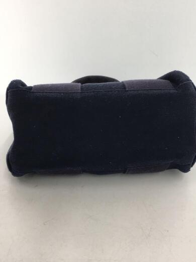 画像：VIOLAd’OROGINO/スウェードトートS/スウェード/NVY/※ショルダーストラップ欠損4