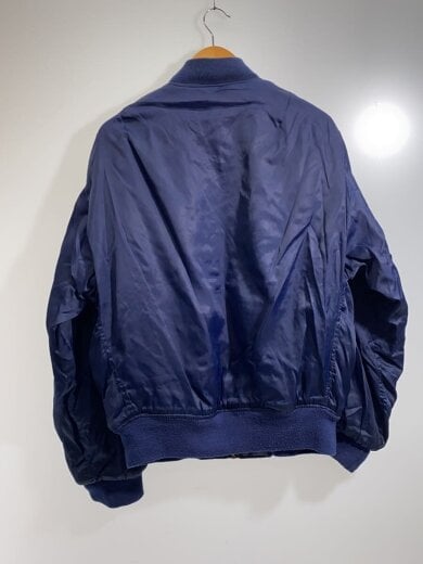 商品画像：フライトジャケット/L/ナイロン/NVY/無地/1-718-572-4270 2