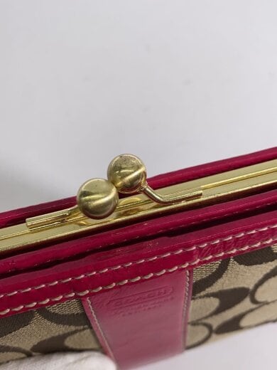 商品画像：2つ折り財布/キャンバス/PNK/レディース 7