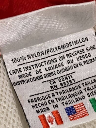 商品画像：90s/トラックジャケット/ナイロンジャケット/S/ナイロン/マルチカラー/無地 5