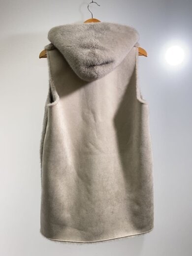 商品画像：フェイクファーベスト/ベスト/2/ポリエステル/BEG/無地/202320-19-070-91-020 2