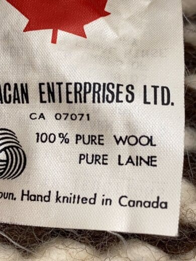 商品画像：INTRACAN ENTERPRISES/カーディガン(厚手)/--/ウール/BRW/総柄 4