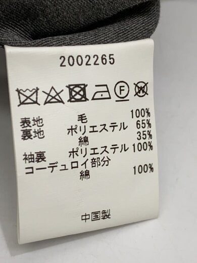 画像：BarbourBlisstex Tweed Coat/コート/40/ウール/GRY/チェック/20022655