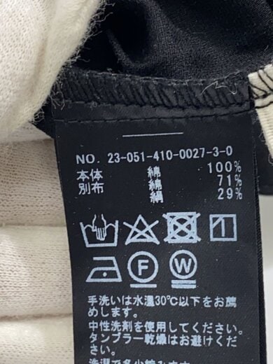 商品画像：長袖シャツ/FREE/コットン/BLK/無地/23-051-410-0027-3-0 4