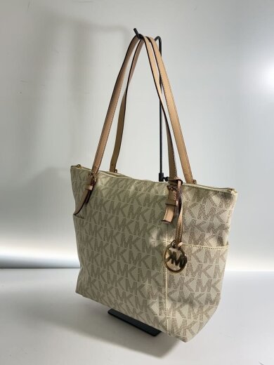 商品画像：トートバッグ/レザー/CRM/総柄/H-1205 2