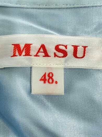 商品画像：長袖シャツ/48/レーヨン/BLU/無地/MASS-SH0624 4