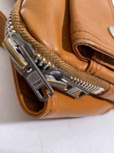 商品画像：ウエストバッグ/レザー/BRW/無地// 9