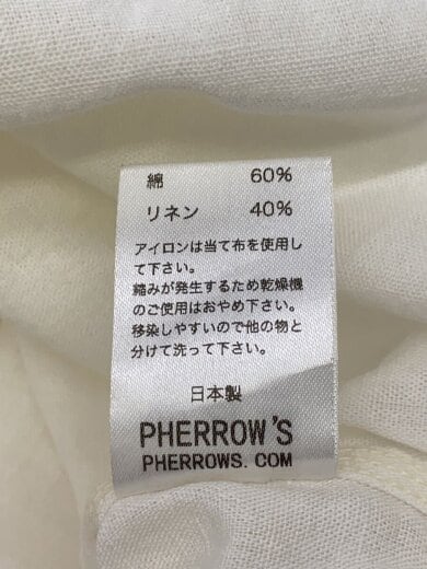 商品画像：長袖シャツ/15/コットン/WHT// 4