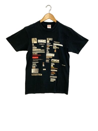 商品画像：18AW/Cutouts Tee/Tシャツ/S/コットン/BLK// 1