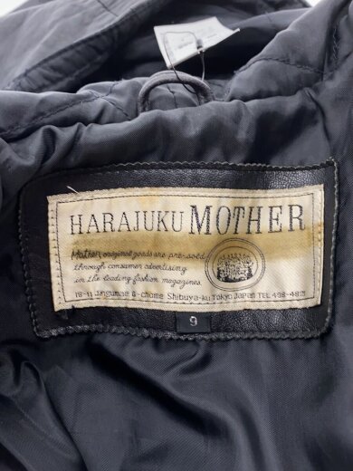 商品画像：レザージャケット・ブルゾン/--/レザー/BLK/無地 3