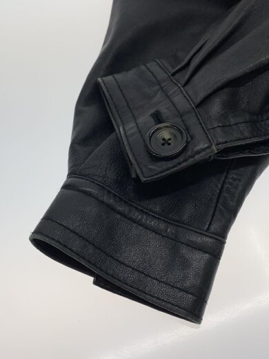 商品画像：レザージャケット・ブルゾン/--/レザー/BLK/無地 4