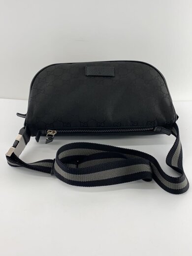 商品画像：ウエストバッグ_GGナイロン/ナイロン/BLK 3