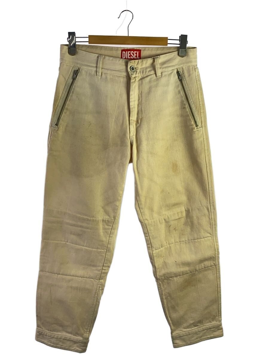 DIESEL / ストレートパンツ/L/コットン/BEG