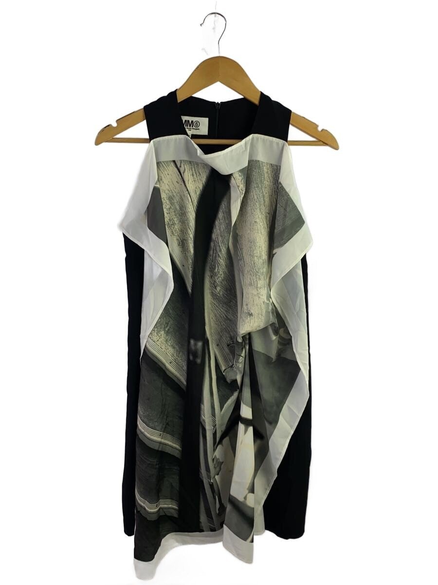 MM6 / ノースリーブワンピース/40/ポリエステル/BLK